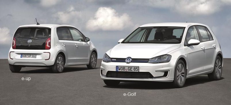 Volkswagen e-Golf ve e-up 2