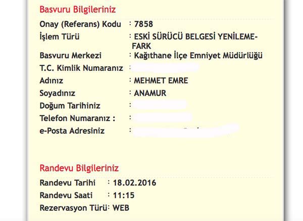 Ehliyet yenileme adım adım yaşanmış tüm işlemler