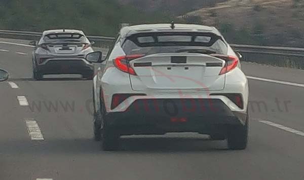 Toyota C-HR test