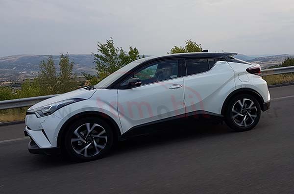 Toyota C-HR test