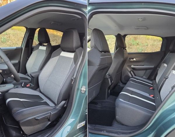 Opel Frontera diz ve baş mesafesi