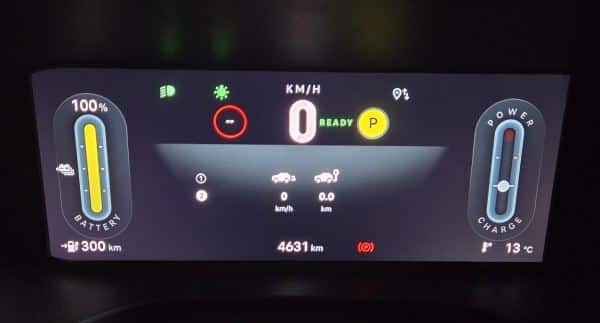 Elektrikli Fiat Grande Panda kadran