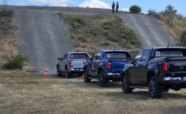 VW Amarok 4x4 off-road sürüş