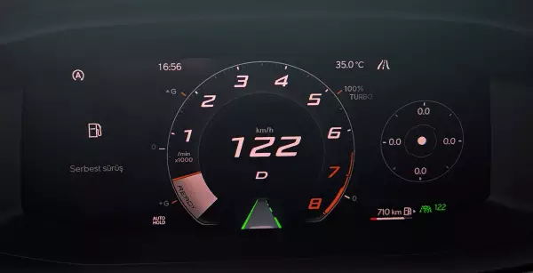 Cupra Terramar serbest sürüş modu