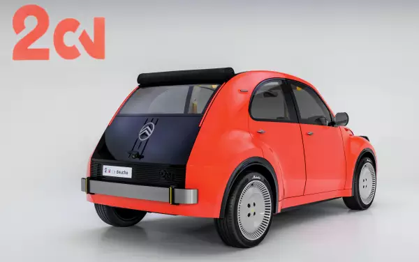 Citroen 2 CV Concept arka tasarım